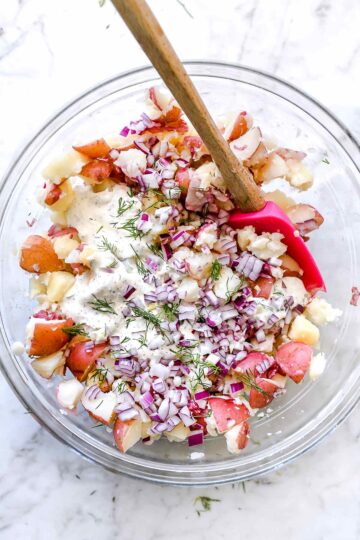 Dill Potato Salad everydaydeliciouskitchen.com 005