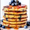 How To Make The Best Fluffiest Blueberry Pancakes 01