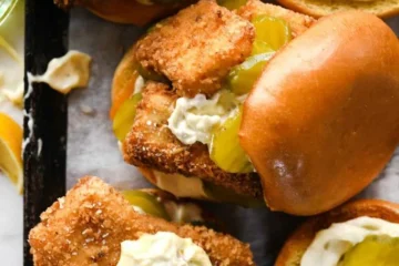 How to Make a Healthy ish Fried Fish Sandwich1