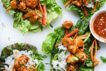 Instant Pot Orange Chicken Lettuce Wraps 4 Instant Pot Orange Chicken Lettuce Wraps 01