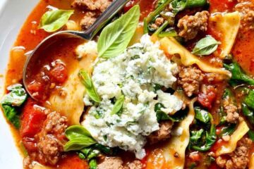 Easy Lasagna Soup Recipe 4 Lasagna Soup everydaydeliciouskitchen.com 728x971 3
