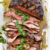 Marinated Flank Steak with Asian Chimichurri Sauce 1