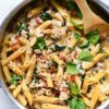 Penne Pasta with Turkey and Spinach everydaydeliciouskitchen.com 004 683x1024 1