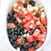 Red White and Blue Salad everydaydeliciouskitchen.com 8