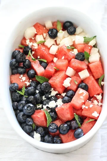 Red White and Blue Salad everydaydeliciouskitchen.com 8