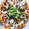 Truffle Mushroom Pizza everydaydeliciouskitchen.com 0232