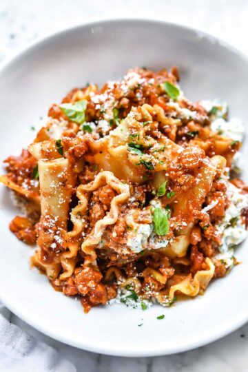 Turkey Bolognese Lasagna Toss everydaydeliciouskitchen.com 013