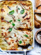 Vegetable Lasagna with Butternut Squash and Shiitake Mushrooms