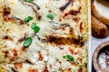 Vegetable Lasagna with Butternut Squash and Shiitake Mushrooms 4 adapted from Giada DeLaurentis