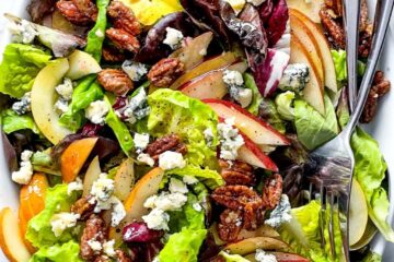 Pear Salad with Gorgonzola 3 everydaydeliciouskitchen.com Pear Salad with Gorgonzola 1