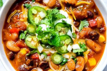 Best Vegetarian Chili Recipe 2 everydaydeliciouskitchen.com Vegetarian Chili 1